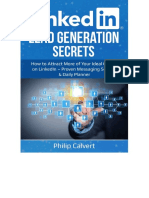 LinkedIn Lead Generation Secrets by Philip Calvert - Ebook