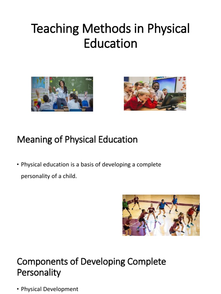 Effective Teaching Methods in PE | PDF | Teachers | Teaching Method