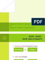 Present Perfect Simple Vs Continuous Grammar Guides 45063