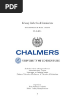 Download Erlang Embedded Simulation Thesis Report  by Rickard Olsson SN55697604 doc pdf