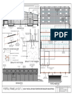 Portal Frame Layout - 2: (Heavy Metal or High Temperature Boilers Industries)