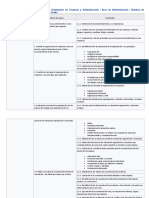 Malla Curricular Área de Práctica de Oficina. Cuarto Perito Contador