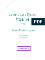 Discrete Time System Properties