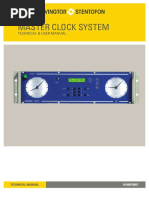 Marine Master Clock User Manual | PDF | Clock | Switch