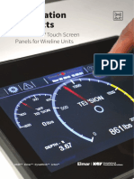 Automation Products: Lineminder™ Touch Screen Panels For Wireline Units