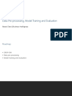 BI Data Preprocessing Model Training and Evaluation