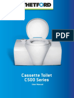 C500 Series Cassette Toilet: User Manual