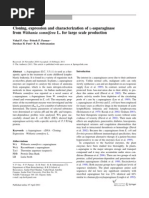 Download Cloning Expression and Characterization of L-Asparaginase by khajasu SN55698687 doc pdf