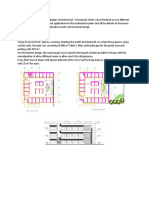 Architectural and structural design of a 900 sqm commercial building