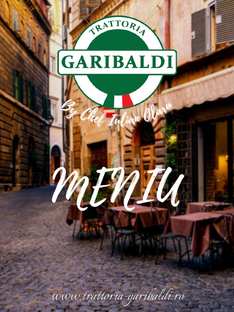 Meniu Trattoria Garibaldi | PDF