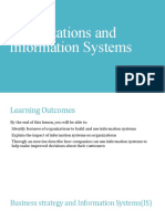 Organizations and Information Systems