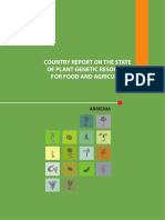 Country Report On The State of Plant Genetic Resources For Food and Agriculture