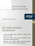 Kebutuhan Gizi Ibu Hamil DG Gangguan