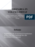 Vaporizarea in Volum Limitat