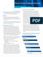 Ethical Decision Making Framework