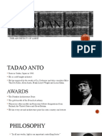 Tadao Anto: The Architect of Light