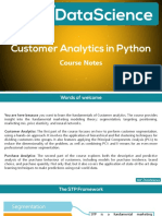 Customer Analytics - Course Notes
