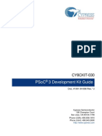 Psoc 3 Development Kit Guide: CY8CKIT-030