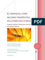 El Propoleo Otro Recurso Terapeutico en La Practica Clinica