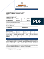 Programa Nutriendome Aprendo 2022