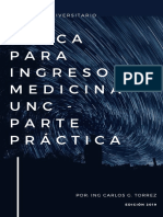 Fisica Para Ingreso a Medicina Unc 2019- Parte Practica - Hq Apoyo Universitario
