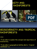 Biodiversity and Tropical Rainforests