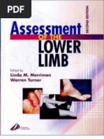 Download Assessment of the Lower Limb by kacheren SN55701258 doc pdf