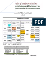 Time Table - 2021 Ist Sem