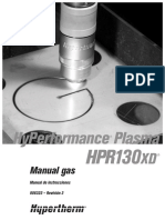 Hyperformance Plasma: Manual Gas