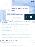 Asml 20181113 04 ASML Investor Day 2018 EUV Products and Business Opportunity CFouquet