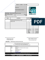 ORDEN DE COMPRA #2022-0006: Fecha Señores RUT Dirección Fono Atención Forma de Pago