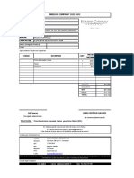 ORDEN DE COMPRA #2022-0012: Fecha Señores RUT Dirección Fono Atención Forma de Pago