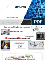 Data Structures: Lec1: Introduction