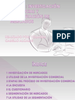 Tema 3- Investigación comercial y segmentación de mercados -