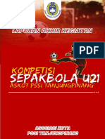 Laporan Akhir Kegiatan Kompetisi Sepakbola U21 Askot Pssi Tanjungpinang