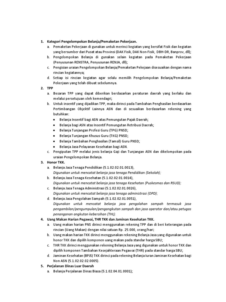 Rambu-Rambu Input SIPD - Ref | PDF | Bisnis | Pengelolaan Keuangan & Uang