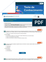 Teste de Conhecimento sobre Gestão de Segurança da Informação