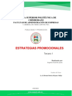 Estrategias Promocionales