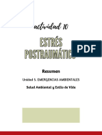 Estrés Postraumático