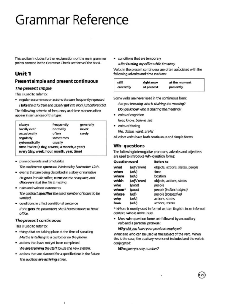 Target Score Grammar PDF
