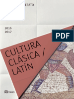 Catálogo 2016 Cultura Clásica - Latín