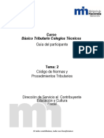 Guía Del Participante Básico Tributario Colegios Técnicos Tema 2