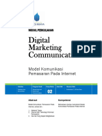Digital Marketing Communication: Model Komunikasi Pemasaran Pada Internet