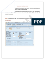 Automatic Purchase Order