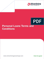 Personal Loan Terms and Conditions