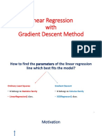 Linear Regression With Gradient Descent Method