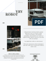 Delivery Robot: Boussoura Loubna L1 Mi Section B
