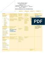 Horario Escolar Primaria Ricardo Monjes