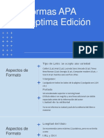 Normas APA Formato Septima Edicion