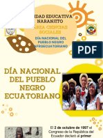 Día Del Negro Afroecuatoriano - Área de CCSS - Uen